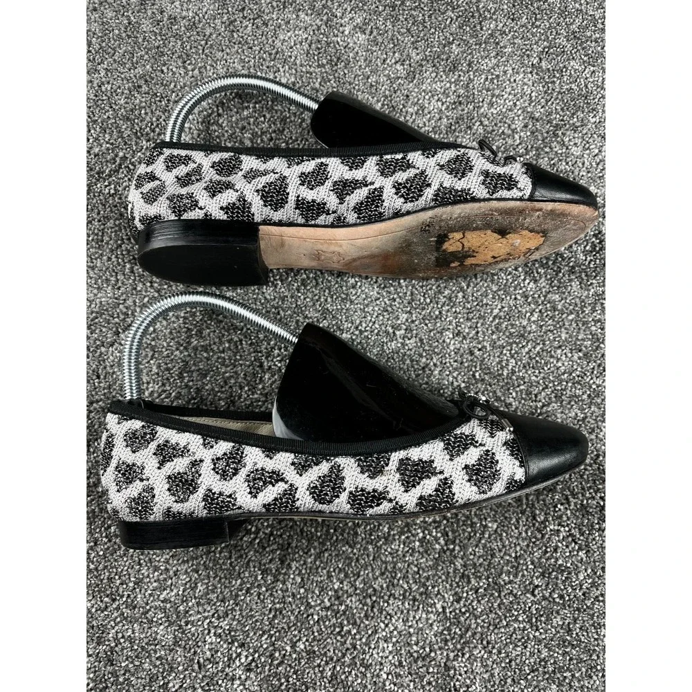 Sam Edelman Sara Women's Black Multi Ballet Flat‎ Sz 7M